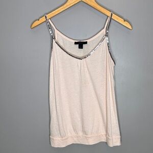 Express sequin trim Y2K cami